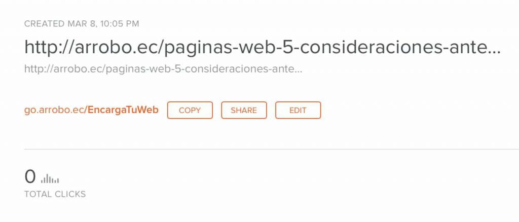 Personaliza tus enlaces