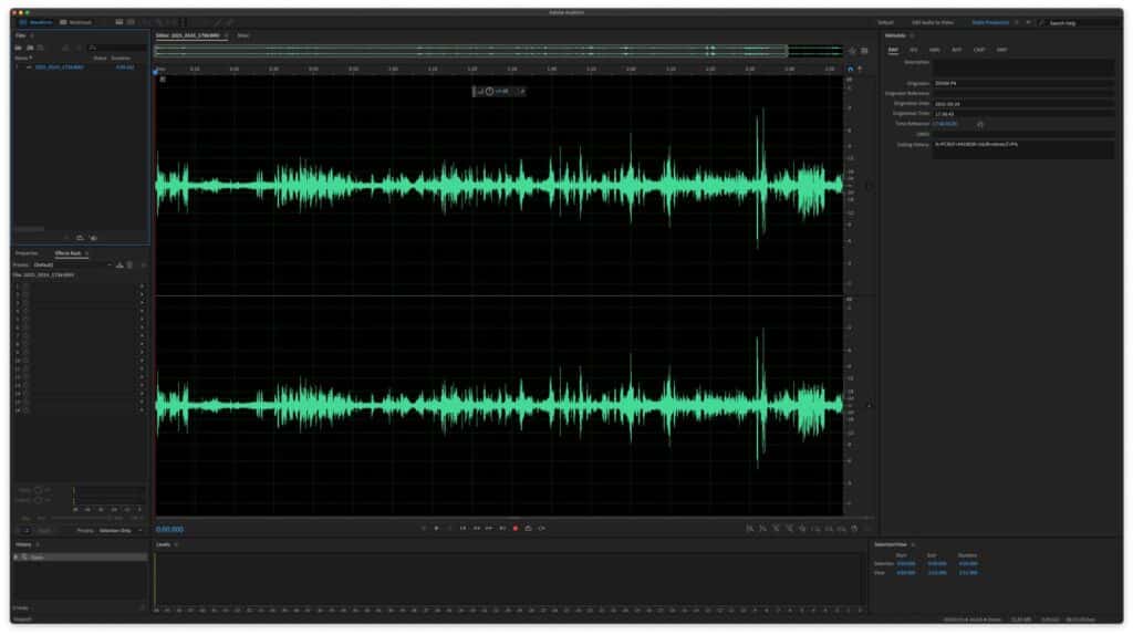 adobe audition software edicion de audio